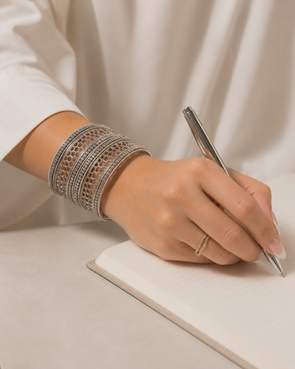 jelly fish silver set (SS-21)