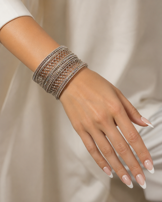 jelly fish silver set (SS-21)