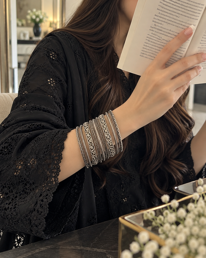 silver lace set (ss-25)
