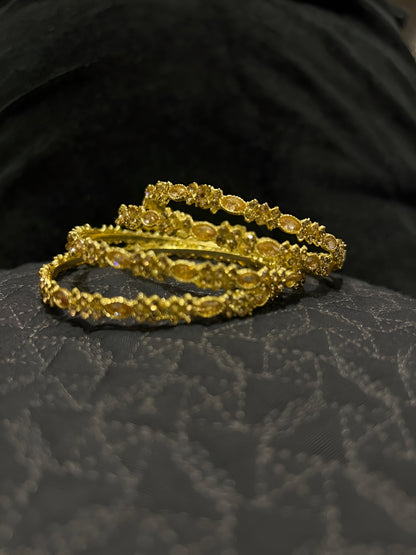 Crystal Glow Elegance Bangles (ST-01)