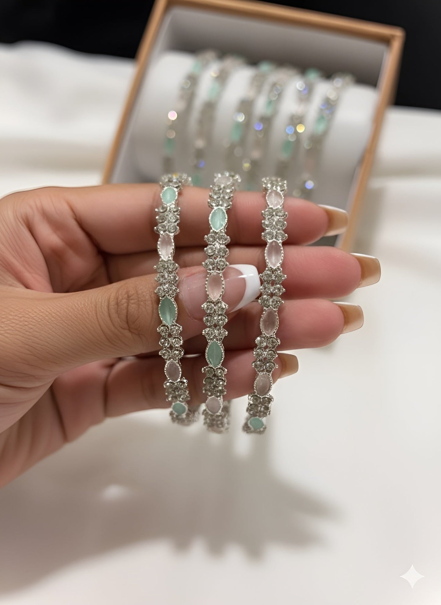 Radiant Spark Statement Bangle (ST-02)