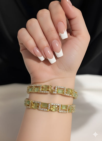 Glamour Stone Cuffs (ST-05)