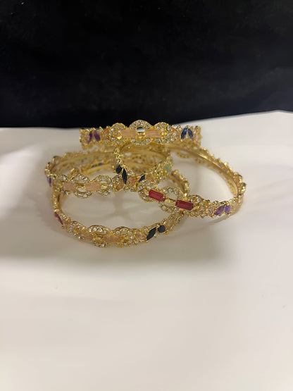 Bold Shine Bangles (ST-10)