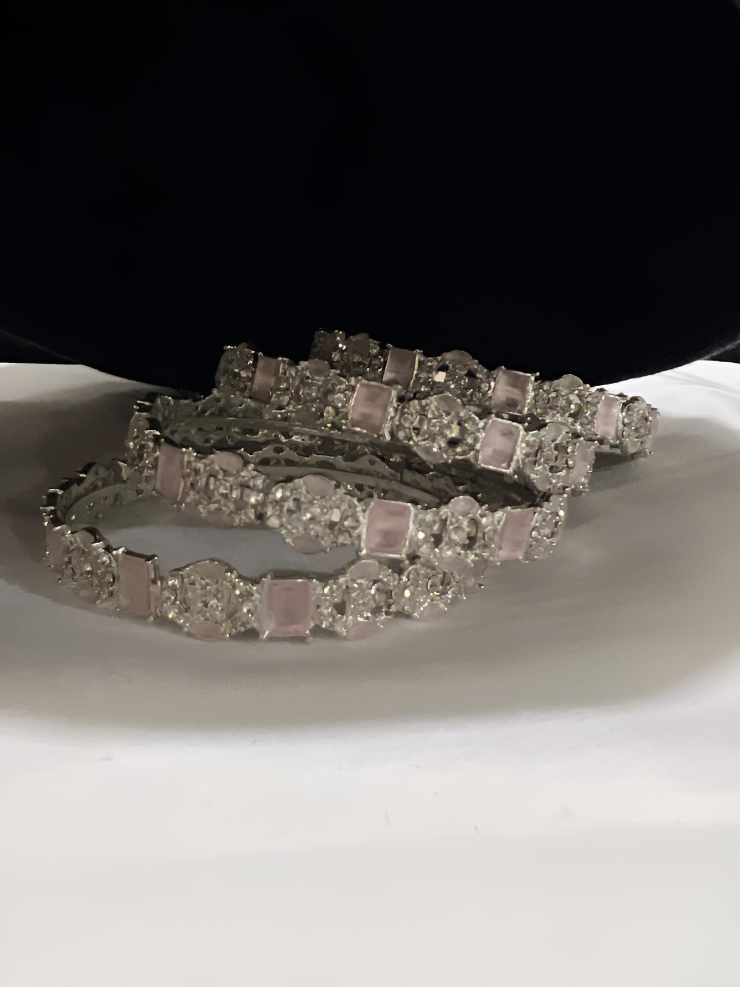 Crystal Charm Bangles (ST-09)