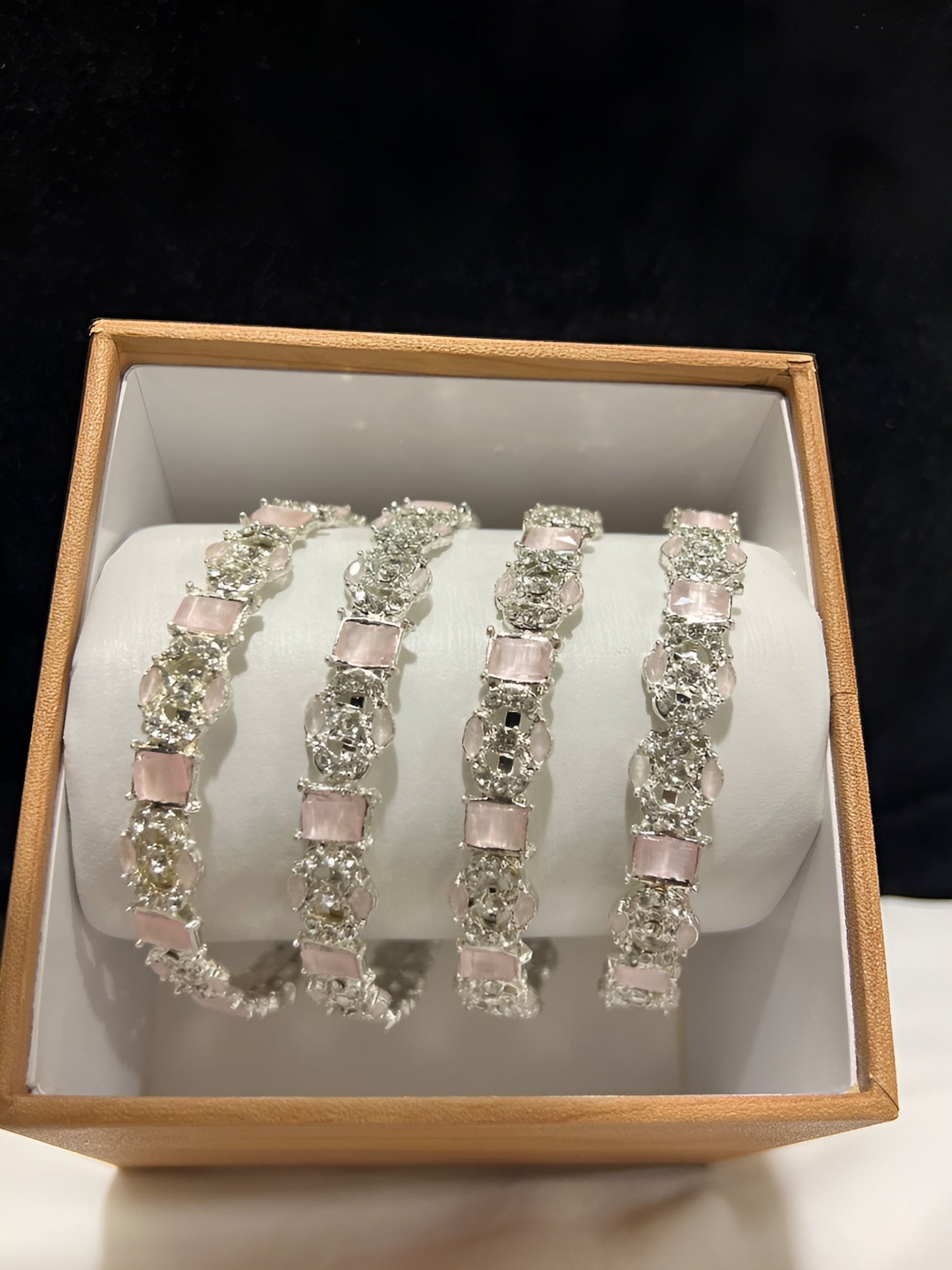 Crystal Charm Bangles (ST-09)