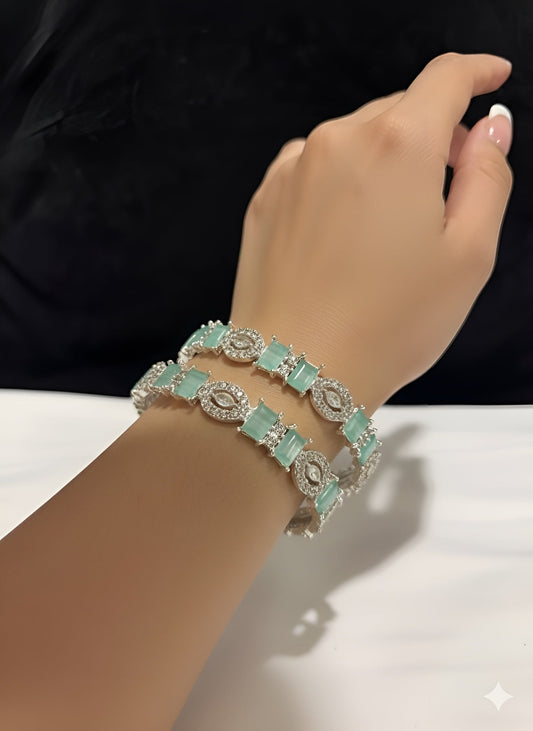 Glitter Wave Bangles (ST-11)