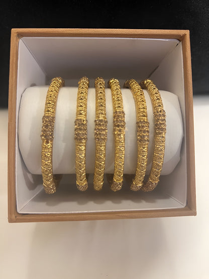 Gold Heritage festive bangles (GS-07)