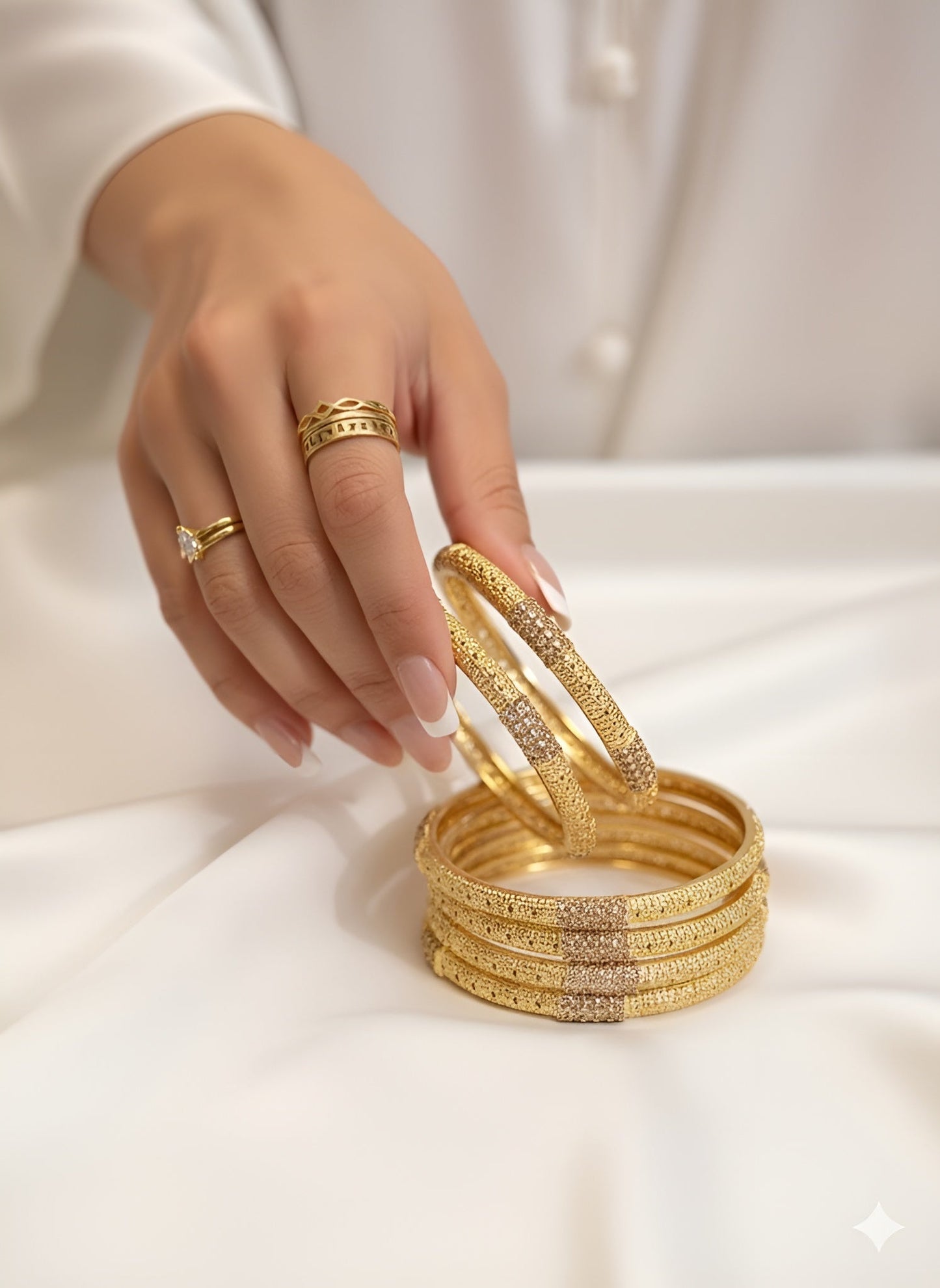 Gold Heritage festive bangles (GS-07)