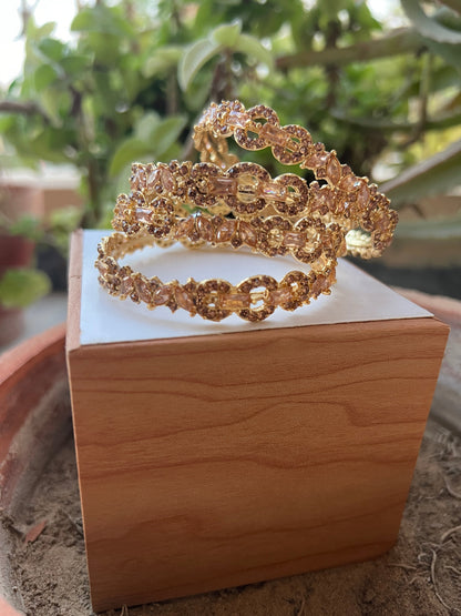 Ruby Royale Bangles (ST-23)