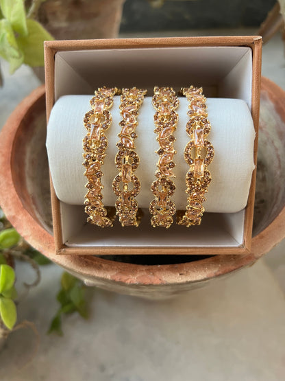 Ruby Royale Bangles (ST-23)