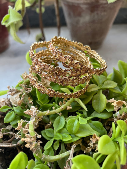 Ruby Royale Bangles (ST-23)